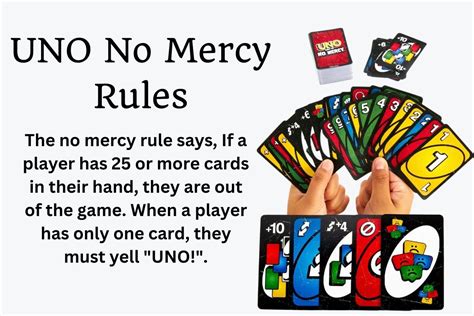 uno no mercy cards rules|More.